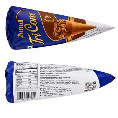 AMUL TRICONE CHOCO CRUNCH - 120ml